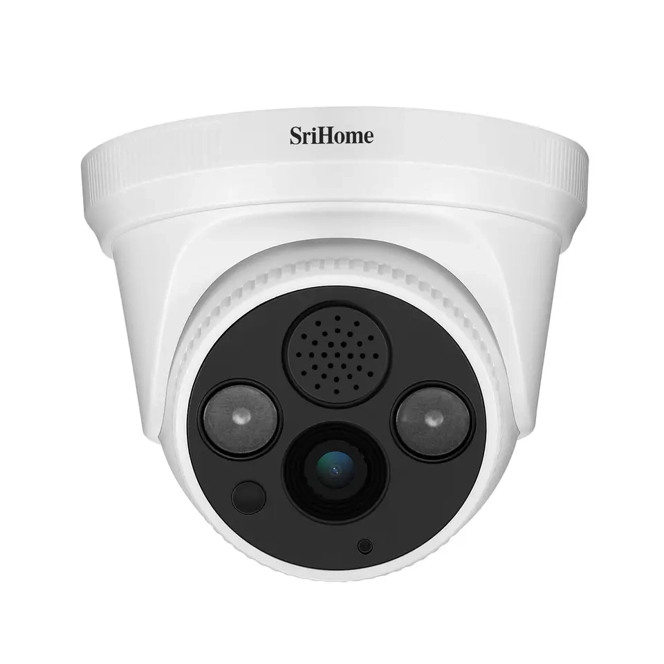 Srihome Sh030 H. 264 Security IP Camera Monitor Set Dome WiFi Sensor Night Light CCTV Security Camera System