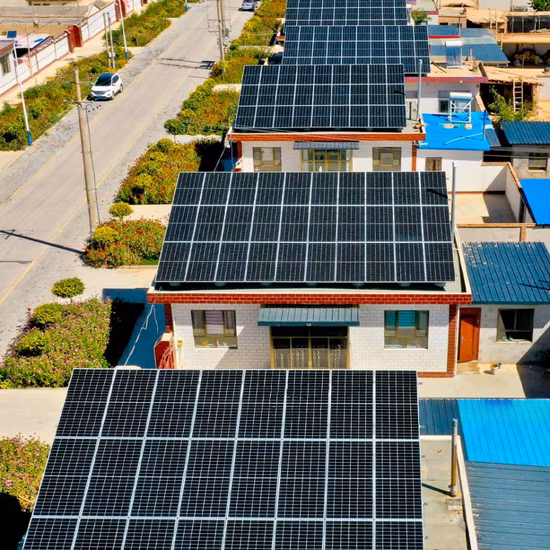 Estação de energia 48V 30kw 50kw sistema solar híbrido casa solar 15kw 20kw sistema de monitoramento inteligente