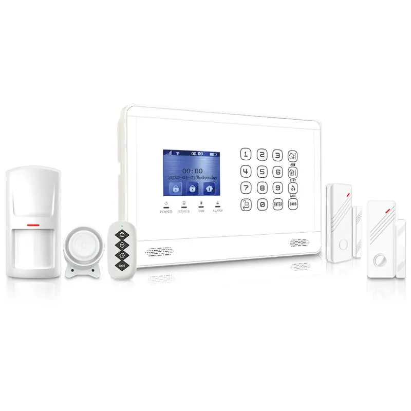 China Factory Wolf-Guard OEM/ODM 3G/GSM+PSTN Sistema de alarme com o melhor preço Sistemas de alarme de segurança e monitoramento para residências e empresas